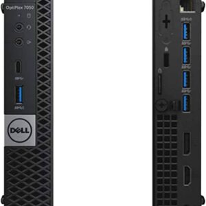 Certified Pre-Owned Dell OptiPlex 7050 Tiny PC - Intel i5 7th Gen 8GB/256GB SSD