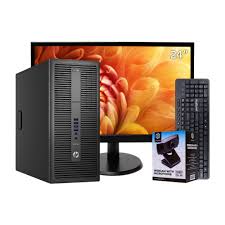 HP EliteDesk 800 G2 Tower – Intel Core i7 6th Gen 16GB RAM 512GB SSD 22″ Monitor Fullset