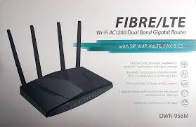 Fibre/LTE-A Wi-Fi AC1200 Dual Band Gigabit Router with SIP, VoIP, VoLTE,CS & FAX CS